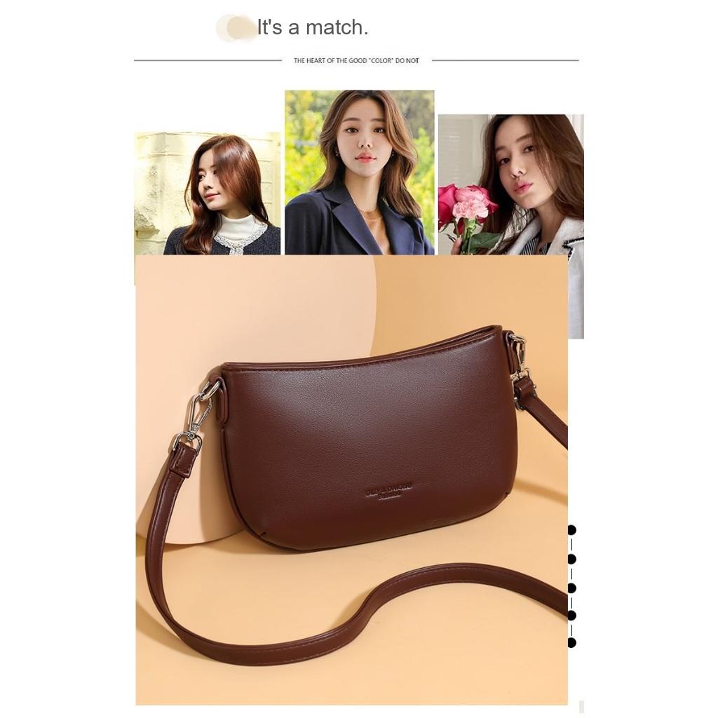 Shoulder Crossbody Bag Women Faux leather Adjustable Strap Daily Commute