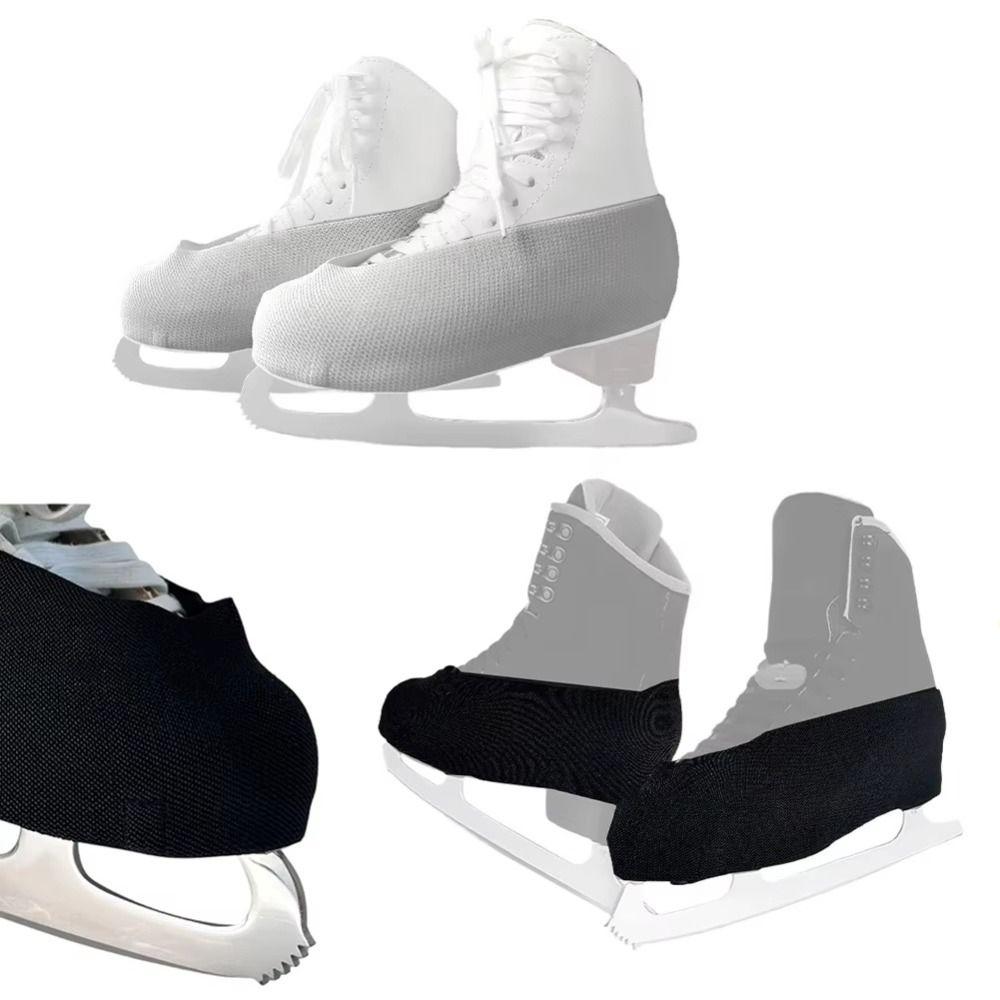 Stretch Fabric Figure Skating Boot Guards Soft Elastic Ice Skate Protective Covers Teens Training