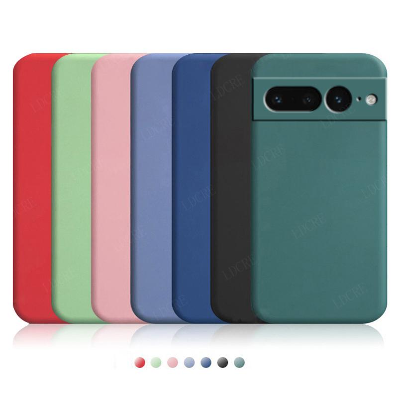 Для Чехол Google Pixel 7 Pro Чехол для Pixel 7 Pro Capa Чехол для телефона Задний противоударный мягкий чехол TPU Google Pixel 7 6 Pro 6A 7A Funda