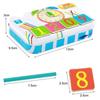 Baby Math Toy!!!Wooden Stick Magnetic Mathematics Puzzle Education Number Toys Calculate Game Learni