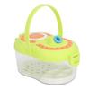 Bug Observation Box Breathable Portable Bug Catcher Cage with Magnifying Glass LED Light for Kids