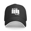 BLACK FLAG Pure Punk Rock Band Baseball Cap Summer Unisex Hip Hop Hat 100% Cotton Unisex Adjustable Black Flag Cap