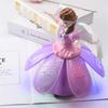 Кукла принцессы, игрушки «Холодное сердце», кукла Эльзы и Анны с крыльями, фигурка, вращающийся танцевальный проекционный свет