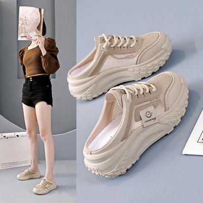 Повседневная женская обувь Ленивая обувь Спортивная обувь Новые шлепанцы