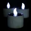 6pcs Warm White Candles Lights Solar Flickering Candles New Sensor Decor Lamp  Garden Lighting