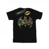 Boys Batman Batgirl Logo Collage T-Shirt