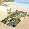 The Stone Roses Print Beach Towel, Large Soft Quick Dry Towel for Beach Camping Swimming