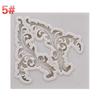 European Pastry Antique Mirror Frame Fondant Cake Mold Silicone Mould Border Embossing Pastry Tool