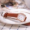 Women Quartz Watch Square Dial Faux Leather Strap Ladies Casual Business Formal Dress Wristwatch Fashion Jewelry Accessory Birthday Gift