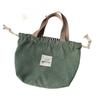 Drawstring Picnic Tote Eco Cloth Small Handbag Dinner Container