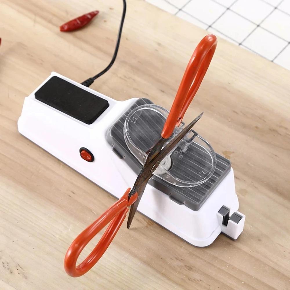 USB Charging Cutter Sharpener Household Scissor Sharpening Electric Sharpening Stone Kitchen