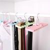 8 Slot Tie Belt Hanger Wardrobe Belt Rotating Clothes Organizer Rack Multifuctional Scarf Hanger Home Closet Storage Holder
