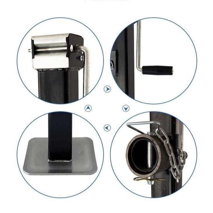 Ручной домкрат для прицепа: Опоры для автодома, Подъем, Разгрузка, Сельскохозяйственная техника, Выносные опоры и Портативные с ручным приводом.