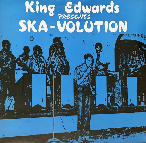 LP Record VARIOUS - King Edwards Presents Ska-Volution KELP01 King Edwards 1988 UK Reggae, Ska & Dub Used