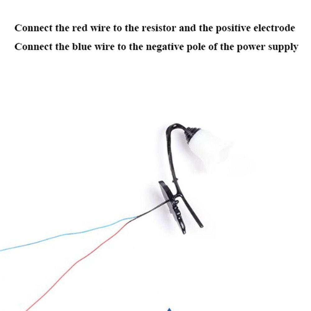 2,5*3 см Кукольный домик Настенный светильник АБС Металл Материал Песочный стол Люстра Новая Белый/Теплый свет Модель