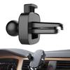 Держатель с шаровой головкой 17 мм Подставка-основание для телефона Крепление на приборную панель автомобиля Фиксированный держатель для воздуховода Переходник Нескользящий кронштейн Автоаксессуары
