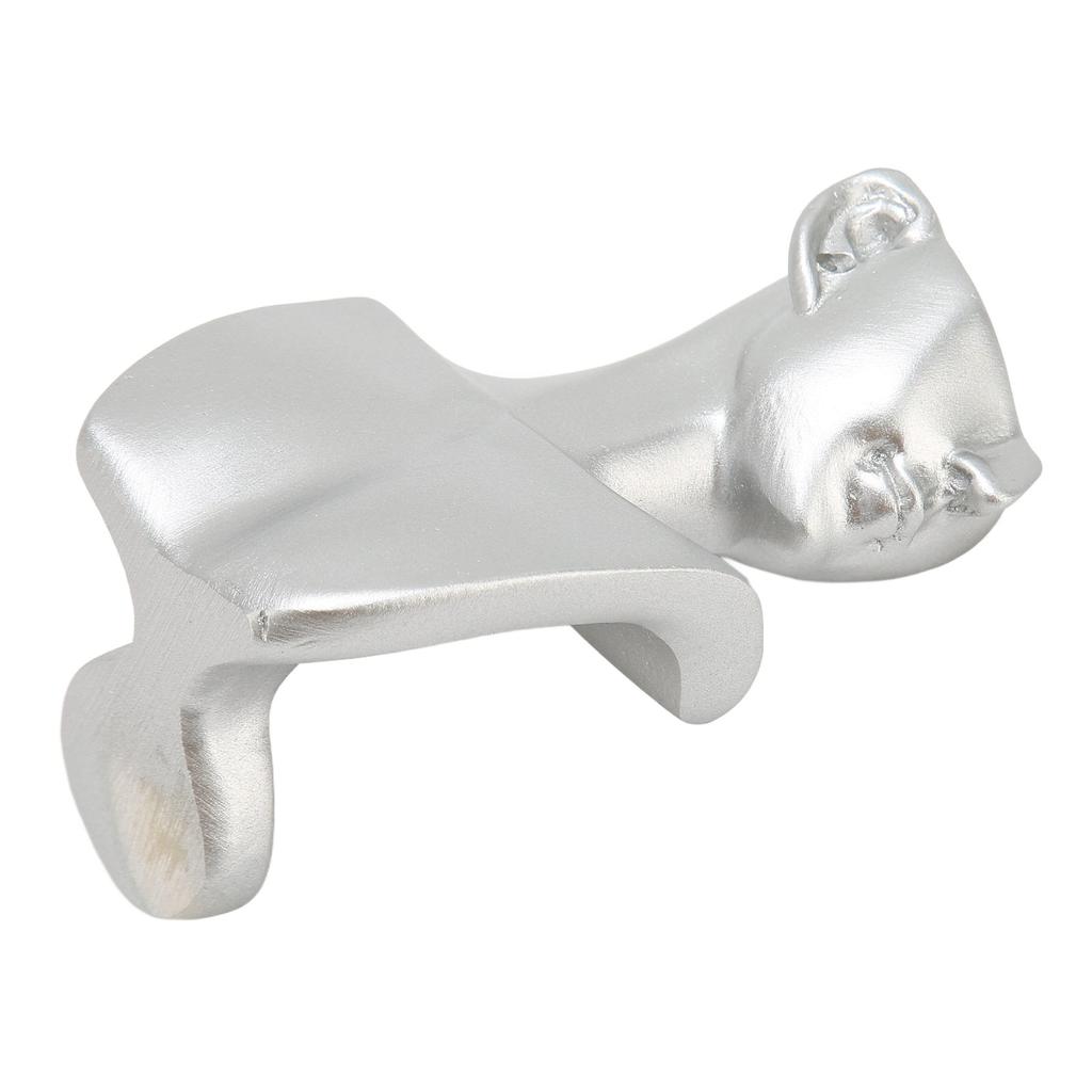 Mannequin Earring Display Stand Resin Mannequin Earring Organizer Silver for Pendant Ring S Sliver