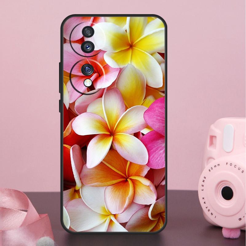 Чехол «Тропический рай» с гавайскими цветами для Honor 400 Pro 200 50 70 90 X9a X9b X9c X9d X8b X8c Win Magic 7 Lite 5 6 8 Pro