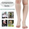 Shaping Anti-Fatigue Elastic Compression Socks Varicose Vein Open Toe Pressure Stockings