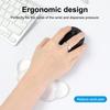 Ergonomic Wrist Guard Anti-Slip Transparent Design Creative Shape Silicone Elbow Pad Cushion Cute Clear Mouse Wrist Pad