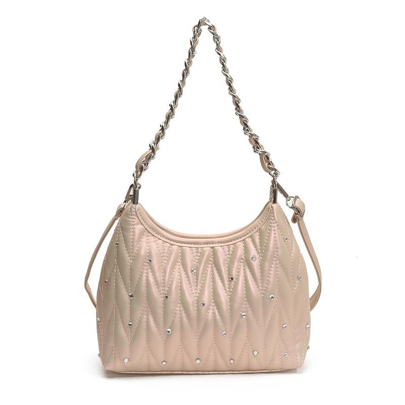 Underarm Bag Fashion Handbag New Shoulder Bag Crossbody Bag Rhombus Women's Bag