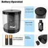 Electric Pencil Sharpener Kids Electric Battery Operated Pencil Sharpener Automatic Cordless Sharpener