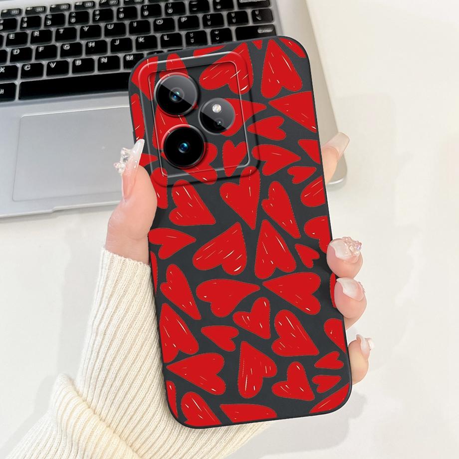 Чехол для Realme GT 7 5G RMX5061 Милый Мультяшный Модный Расписной Чехол Мягкий Силиконовый Чехол Для Realme GT7 Pro GT 7 Pro 7T GT7T Fundas