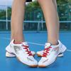 Badminton Shoes for Men and Women New Lightweight Mesh Large Size Breathable Badminton Shoes Professional Men and Women Anti-skid Shock Absorption
