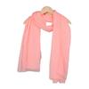 Women Scarf Shawl Solid Color Furry Trim Versatile Shawl Wrap Soft Warm Long Scarf Winter Costume Accessory