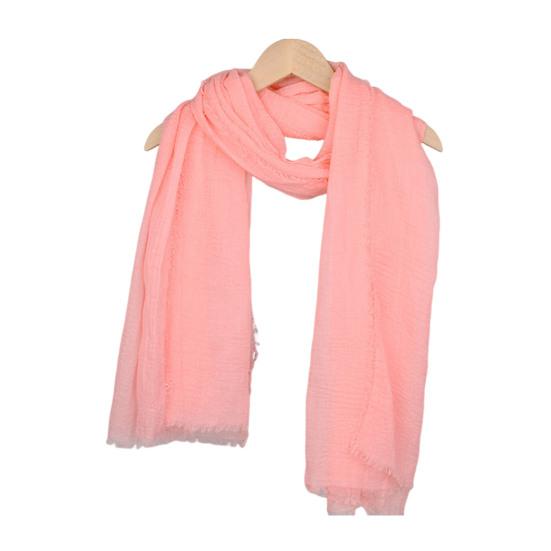 Women Scarf Shawl Solid Color Furry Trim Versatile Shawl Wrap Soft Warm Long Scarf Winter Costume Accessory