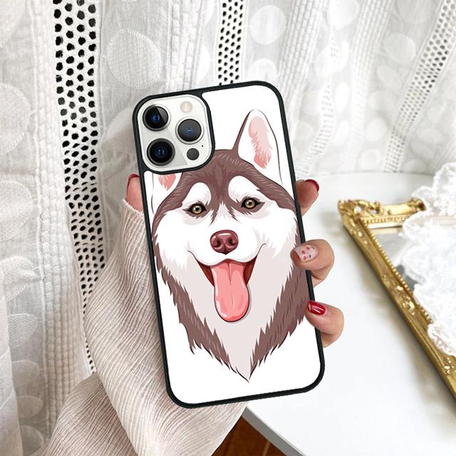 Siberian Husky Dog Phone Case For Samsung Galaxy S10 S22 S23 S24 Note 10 20 Lite S20 Plus S21 Ultra Back Cover