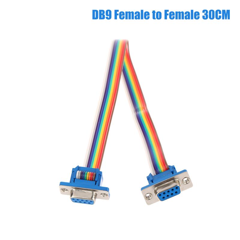 Высокоэффективный кабель последовательного порта D-SUB DB9 DB15 DB25, папа/мама, для безопасных соединений