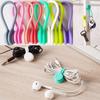 3 Pcs Multifunction Magnetic Earphone Cord Winder Cable Holder Organizer Clips