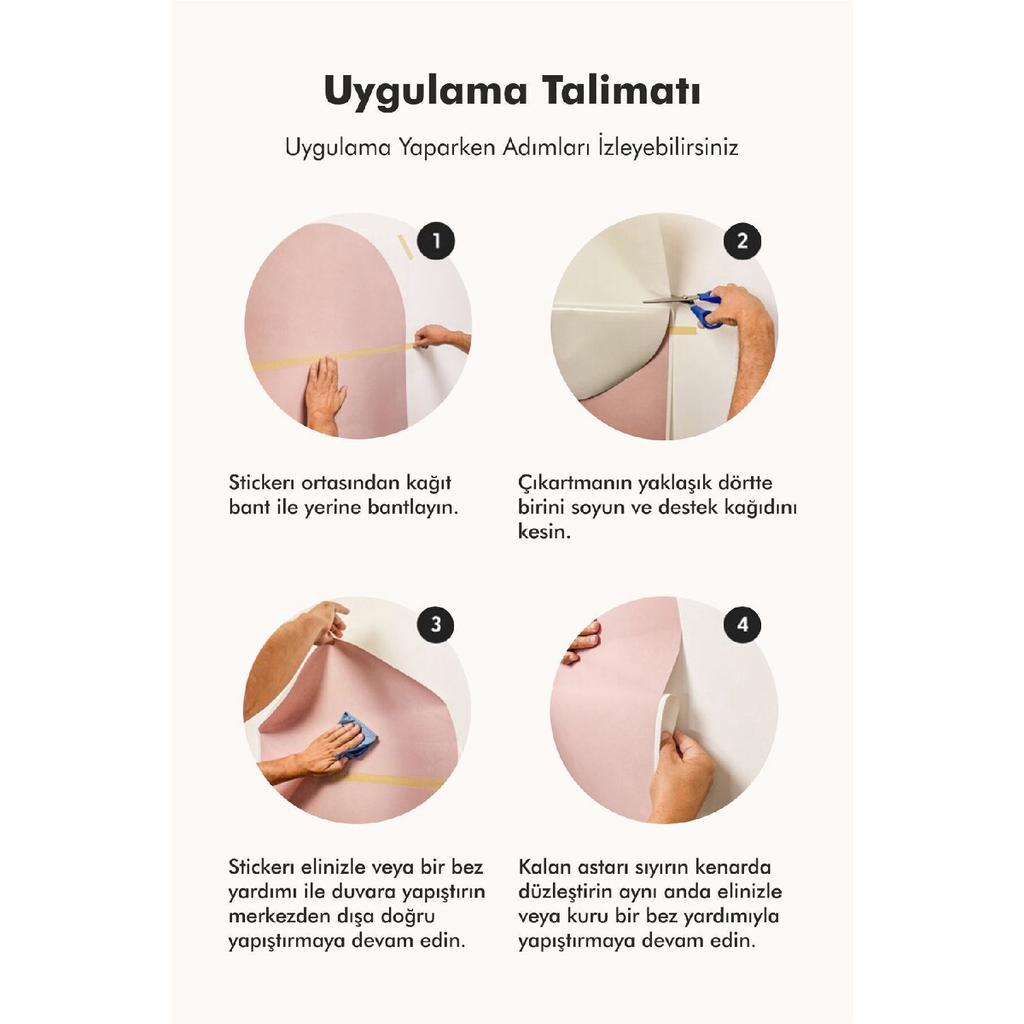 Safari Animals Themed Baby Kids Room Door Wall Sticker