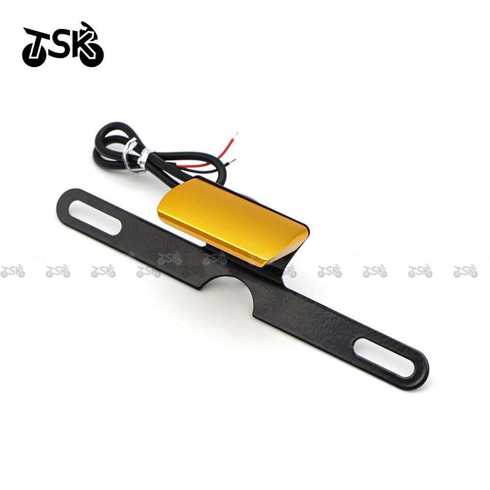 Universal Motorcycle License Plate Light for Honda, Kawasaki, Yamaha, Ducati, BMW, and Suzuki