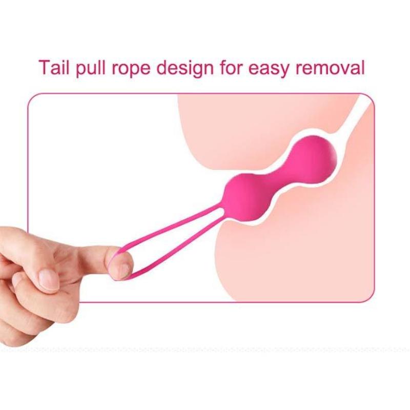 Safe Silicone Vagina Balls Vibrators for Women Sexy Toys Kegel Balls Ben Wa Balls Vagina Tighten Exercise Sex Toys for Womens