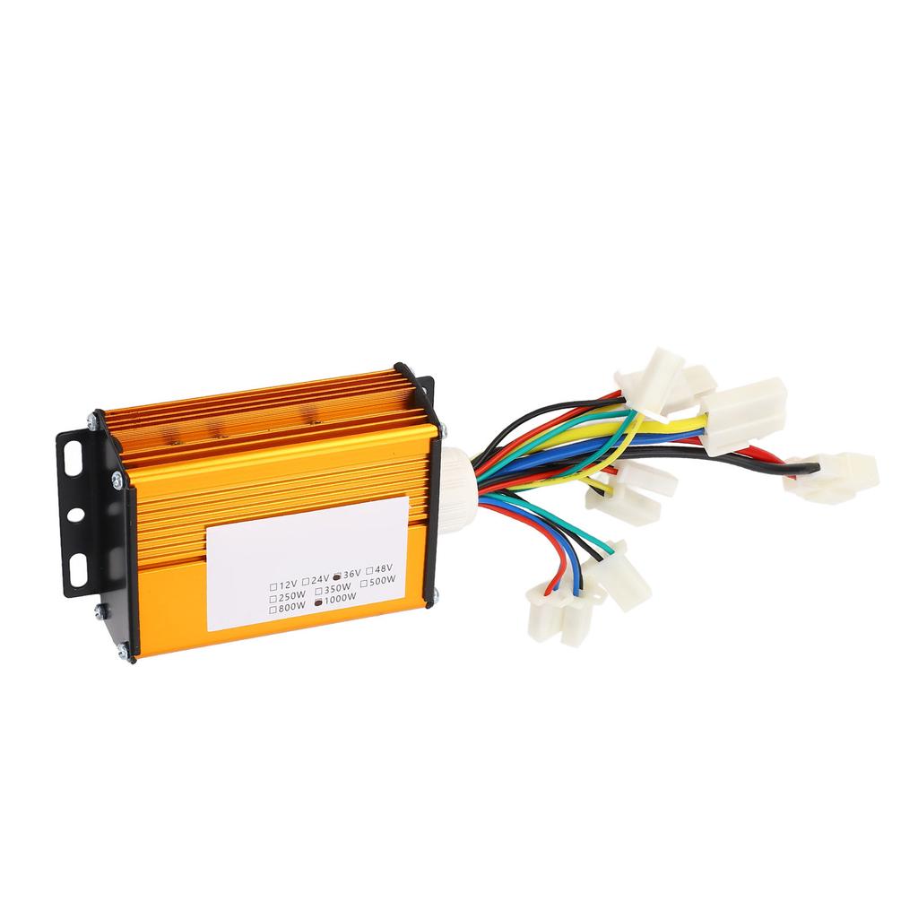 36V 1000W Brushed Controller Motor Speed Controller Aluminum Alloy High Power Brush Motor Control