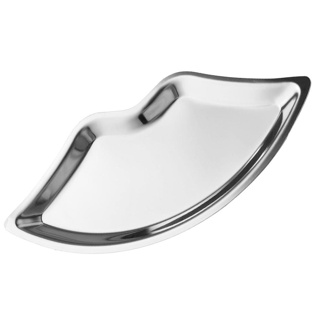 Серьги Браслет Ожерелье Подставка для украшений из нержавеющей стали Подставка для дисплея Поднос в форме губ Хранение из нержавеющей стали Ювелирные изделия