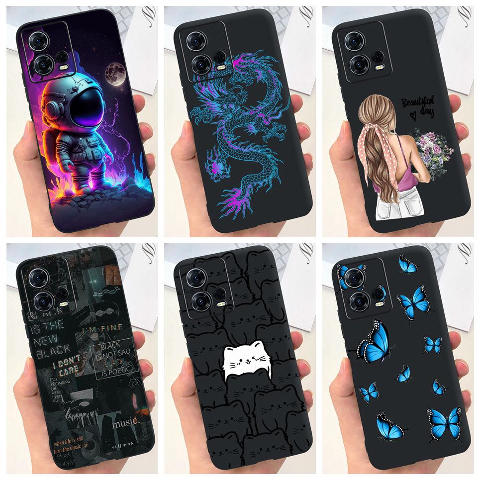 Soft TPU Case for Motorola Moto S30 Pro Protective Slim Silicone for Motorola Moto Edge 30 Fusion S30Pro Funda Cool Girly Style
