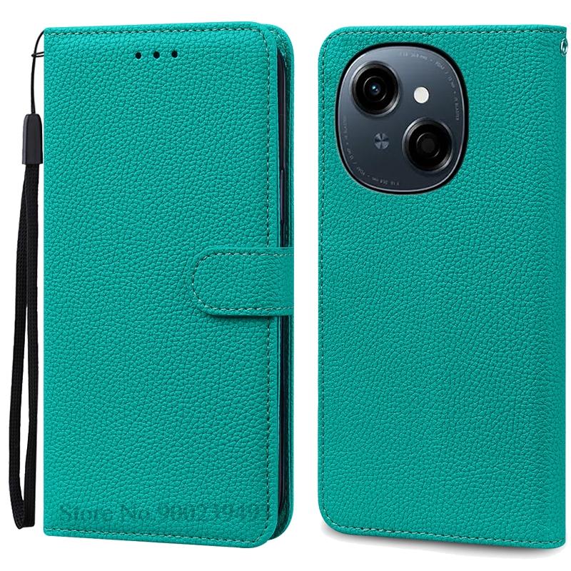 Для Tecno Spark go 1 Чехол-книжка из кожи Чехол-книжка из мягкого силикона для Tecno Spark go 1 Чехол-книжка с магнитным покрытием Fundas