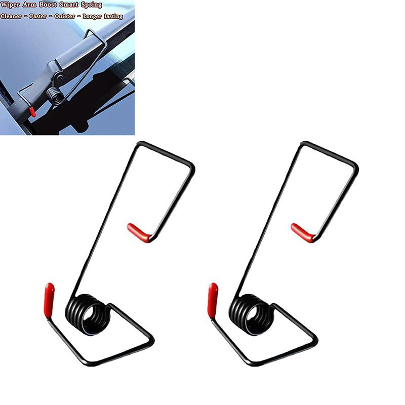 New Car Wiper Booster Spring Universal Intelligent Wiper Arms Alloy Rubber Windscreen Wipers Spring Auto Replaceable Parts Tools