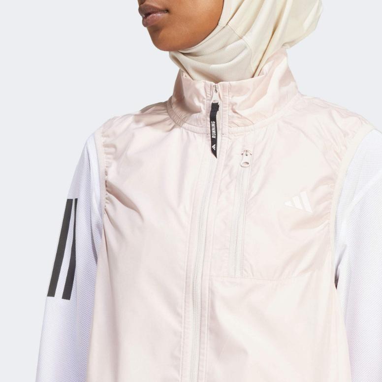 (WMNS) Жилет adidas Own the Run Азиатский размер 'Розовый' Женский IN1575