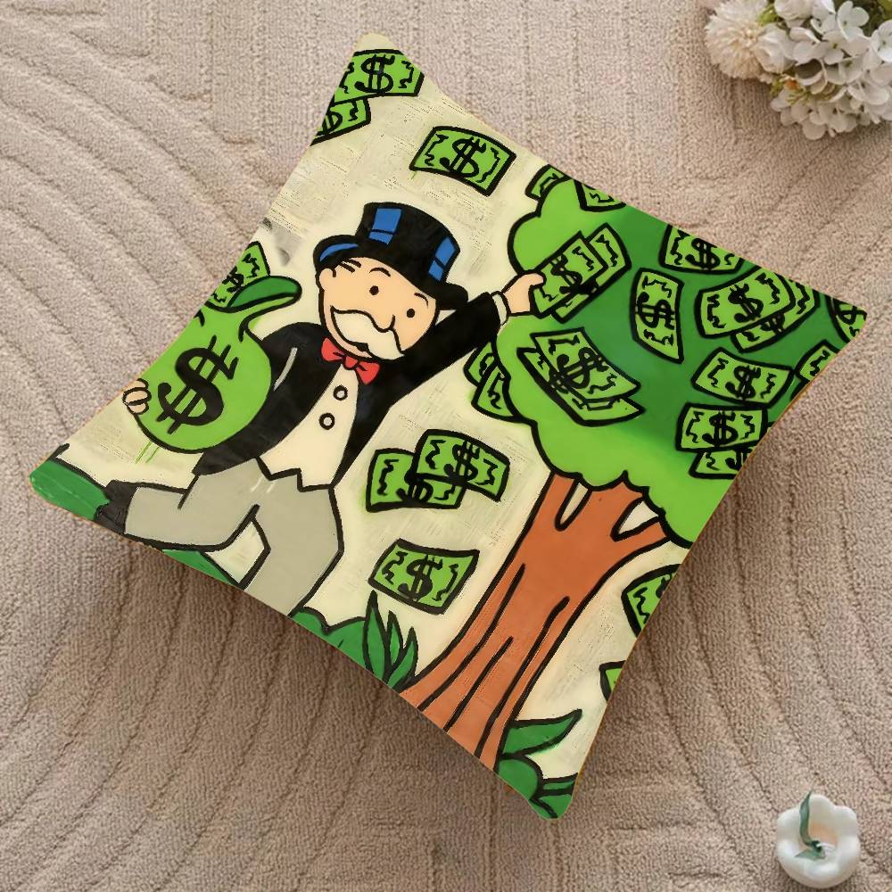 Игровой M-MonopolyS Наволочка Домашний Декор Плед Для Дивана Кровати Автомобиля Декор Комнаты Идея Подарка