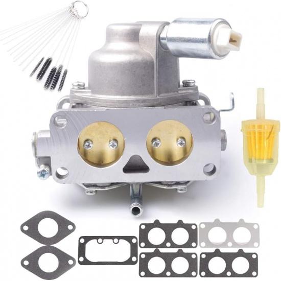 Carburetor Carb Compatible For Briggs & Stratton 791230 799230 699709 499804 V-Twin 20Hp 21Hp 23Hp 24Hp 25Hp Manual Choke With Gasket & Carbon Dirt