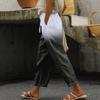 Pants Gradient Womens Fashionable Casual Print Drawstring Pockets Elastic Waist Pants
