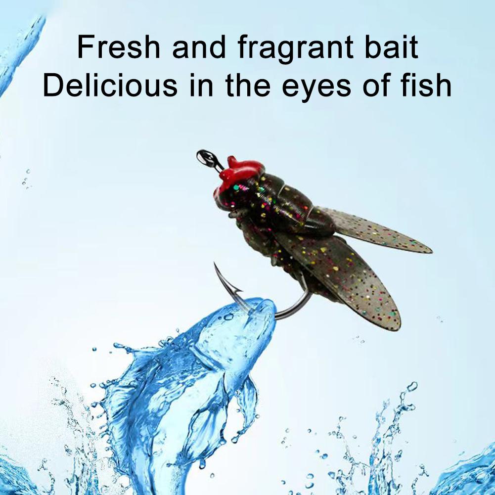 20 шт. Форелевая джиг-головка Свимбейт Муха Крючок Мягкая приманка Сухие мушки Бионическая приманка для нахлыстовой рыбалки Набор приманок Рыболовные снасти Набор искусственных приманок для солнечника