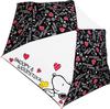 Складной зонт-сердце Snoopy Friends, Ткань с персонажами, 53 см, 90226
