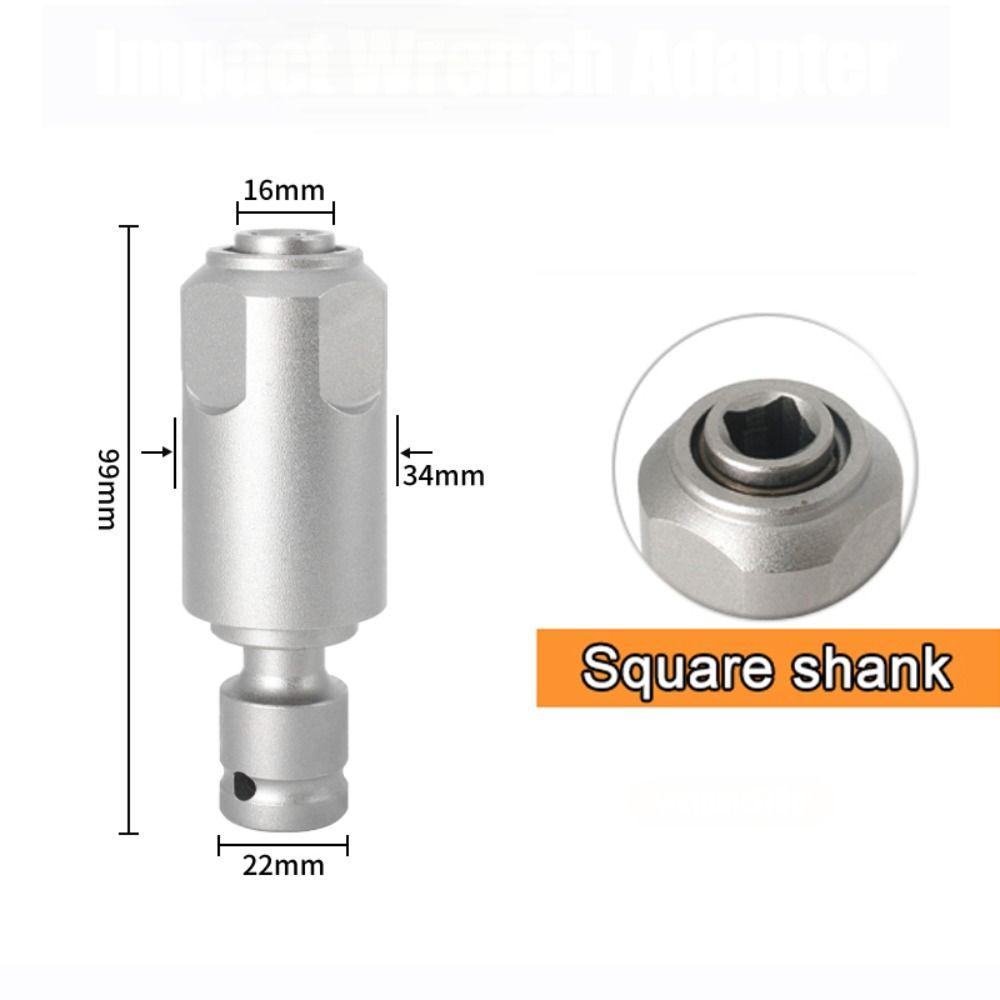 Преобразователь электрического гаечного ключа с квадратным интерфейсом. Преобразователь электрического молотка с измененной головкой.