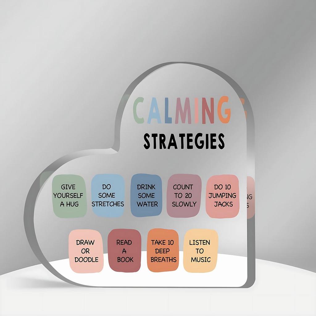 Mental Health Awareness Gifts Motivational Cheer Up Gifts Little Reminders Decor Sign Gentle Reminders Acrylic Signs