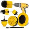 5/7 шт. Набор насадок для электрической щетки, электрическая дрель, щетка для мытья, чистящий инструмент для чистки автомобиля, ковров, пола